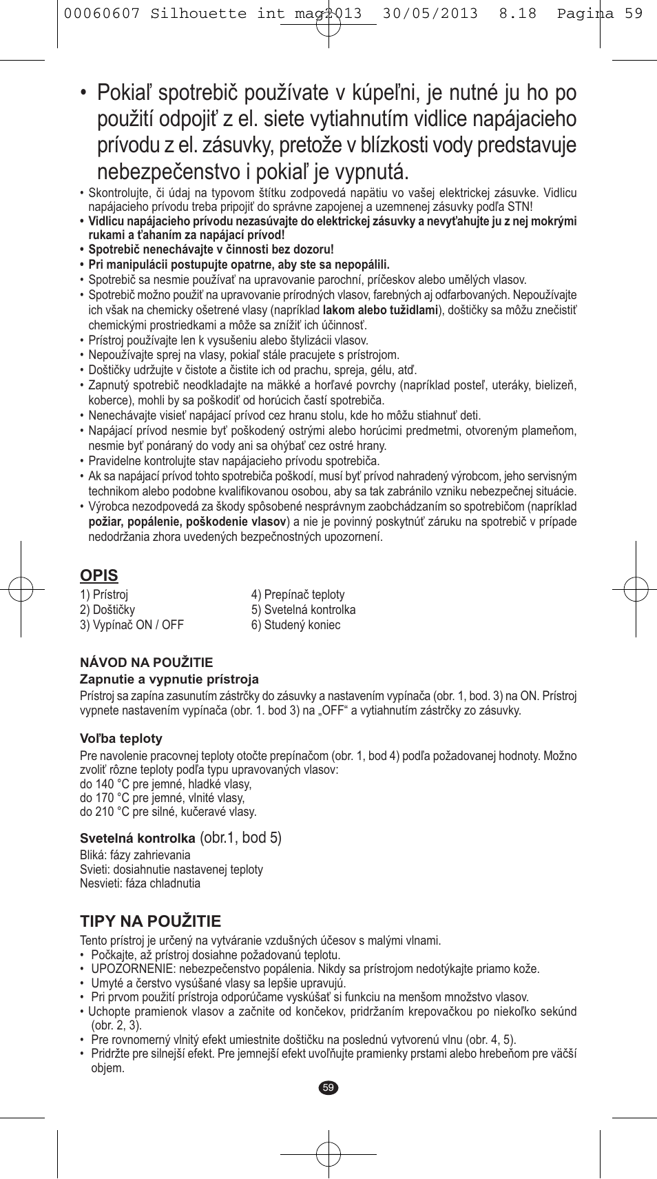 VALERA SILHOUETTE User Manual | Page 57 / 78
