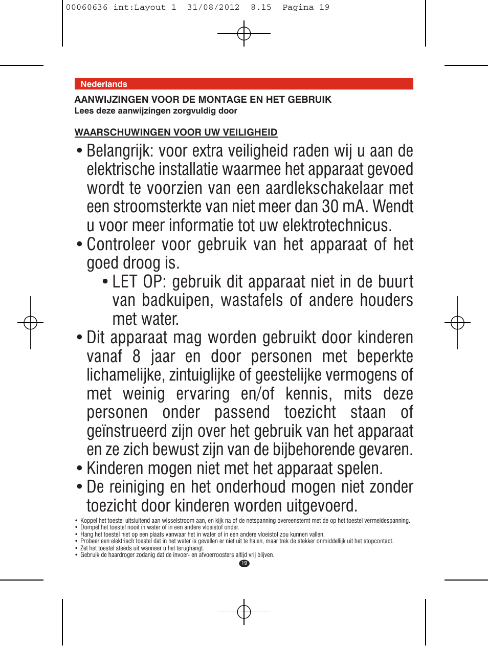 VALERA PREMIUM 1200 SHAVER User Manual | Page 17 / 42