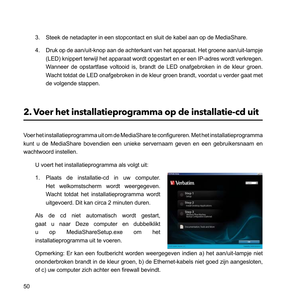 Verbatim MediaShare Quick Start Guide User Manual | Page 50 / 64
