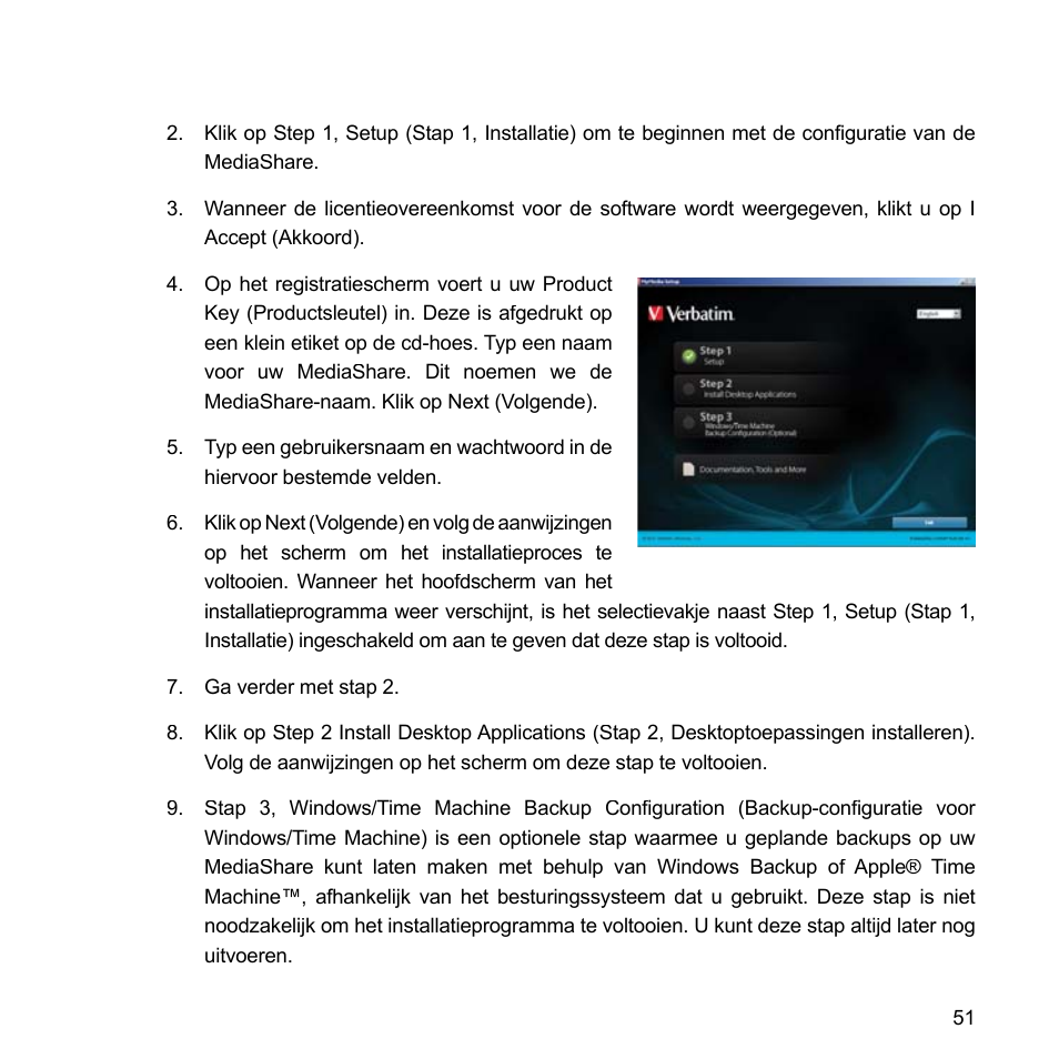 Verbatim MediaShare Quick Start Guide User Manual | Page 51 / 64