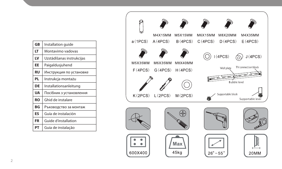 Acme MT109B User Manual | Page 2 / 30