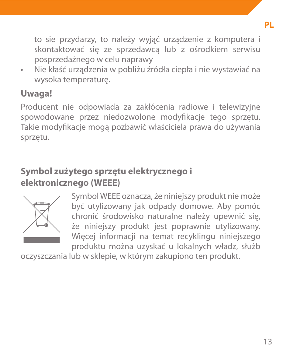 Acme MW08 User Manual | Page 13 / 44