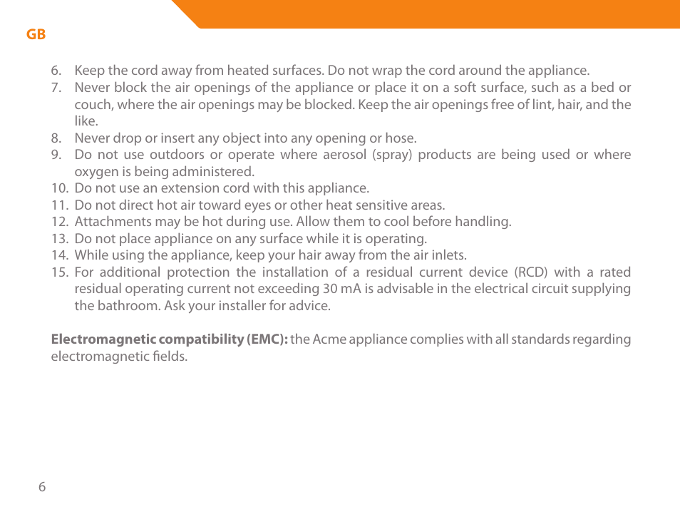 Acme HD-310I User Manual | Page 6 / 108
