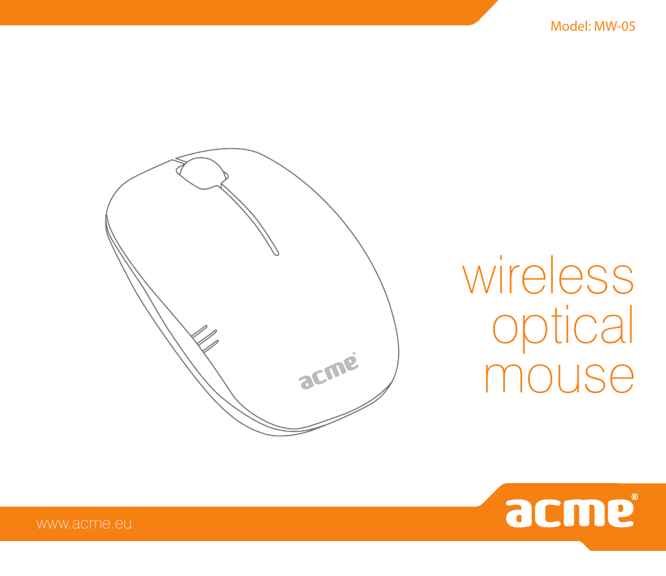 Acme MW05 User Manual | 28 pages