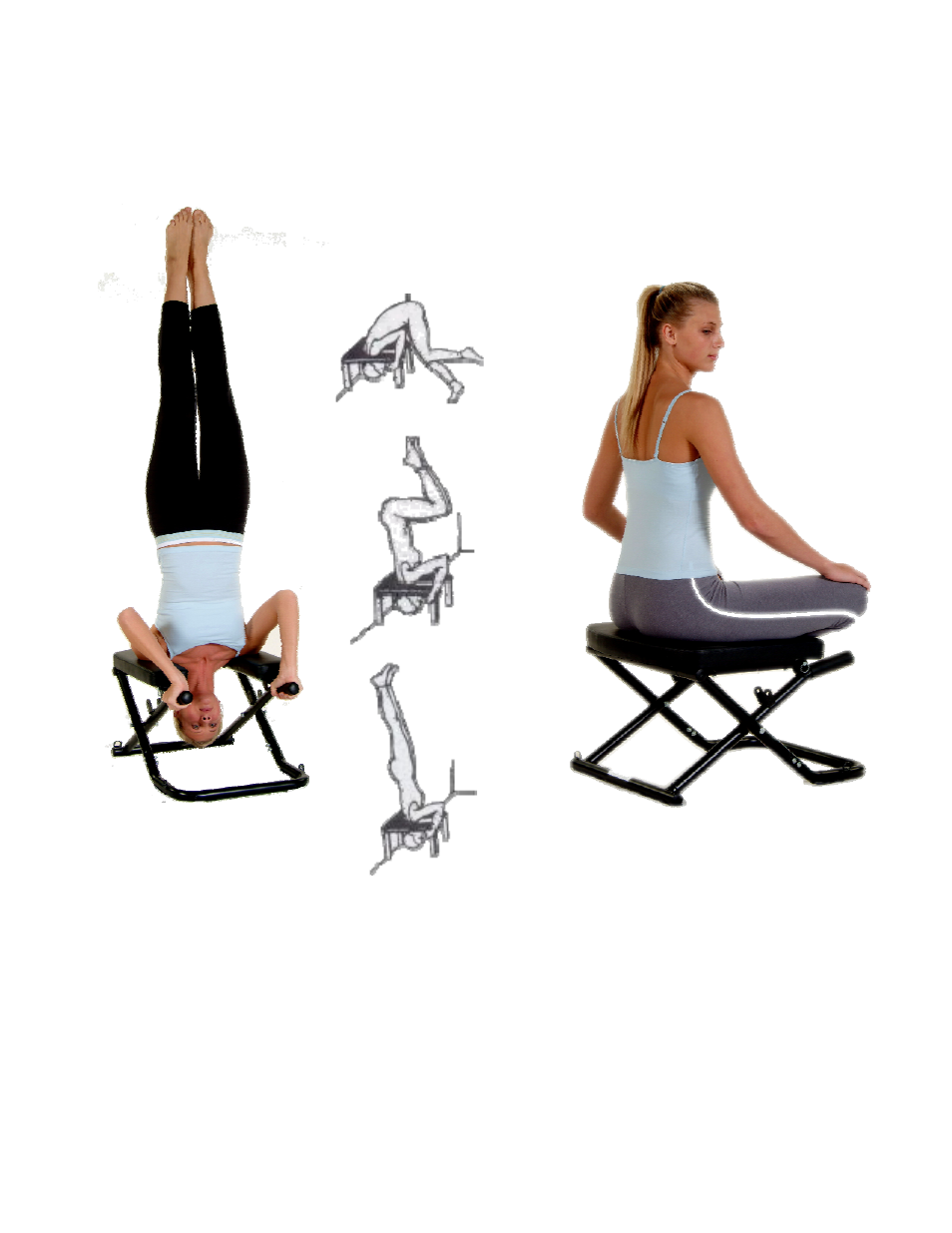 Basic yoga, Basic yoga positions | Activeforever Yogacise Resistance Bench User Manual | Page 10 / 13