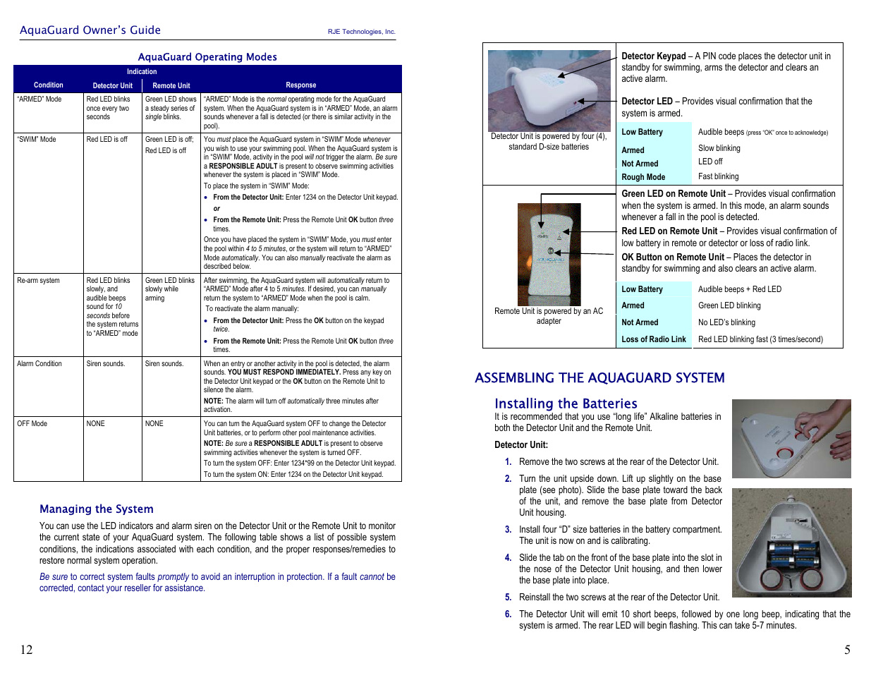 Activeforever Aquaguard Pool Alarm System User Manual | Page 7 / 10