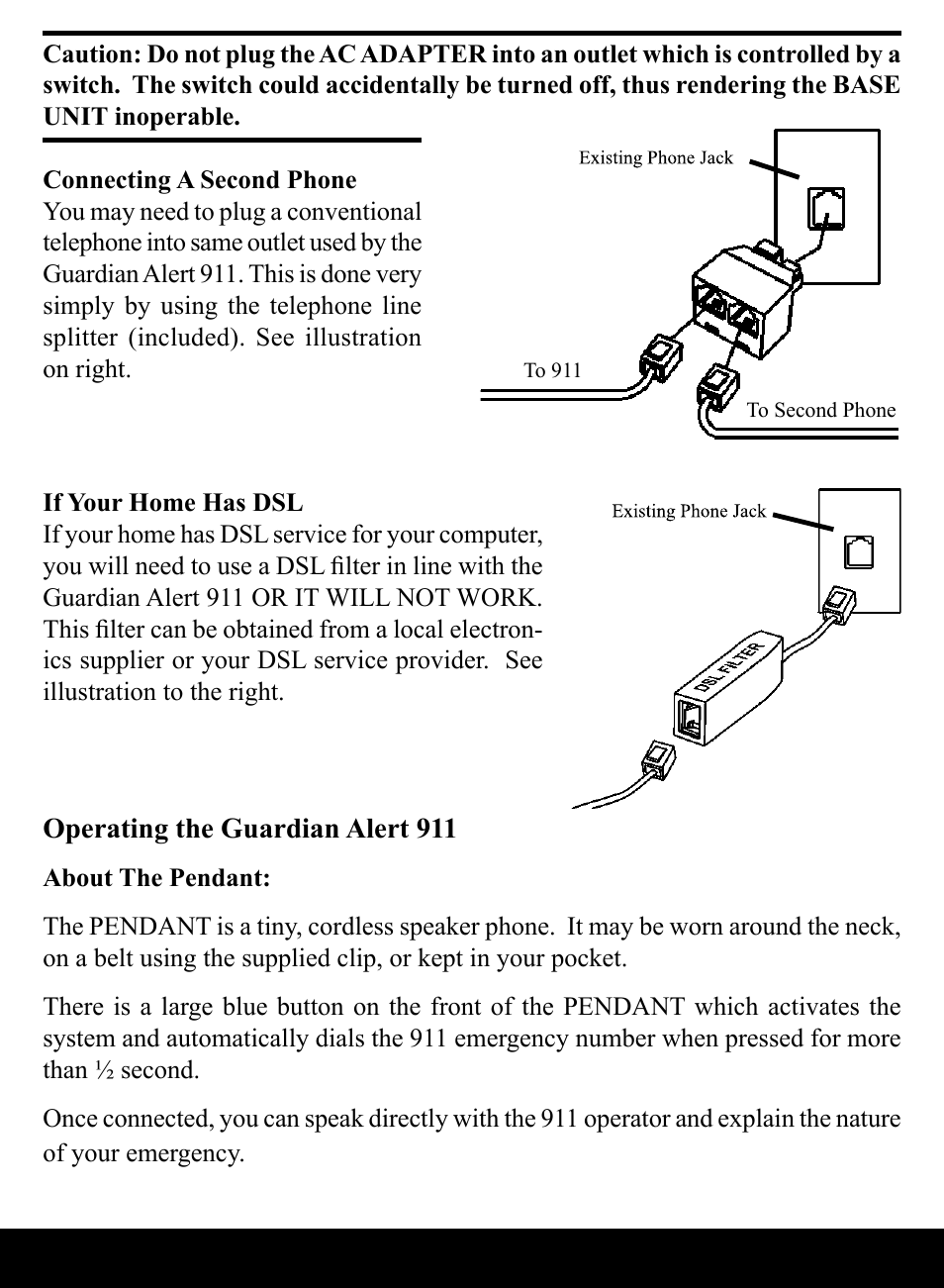 Activeforever LogicMark Guardian Alert 911 Emergency Alert System User Manual | Page 7 / 15