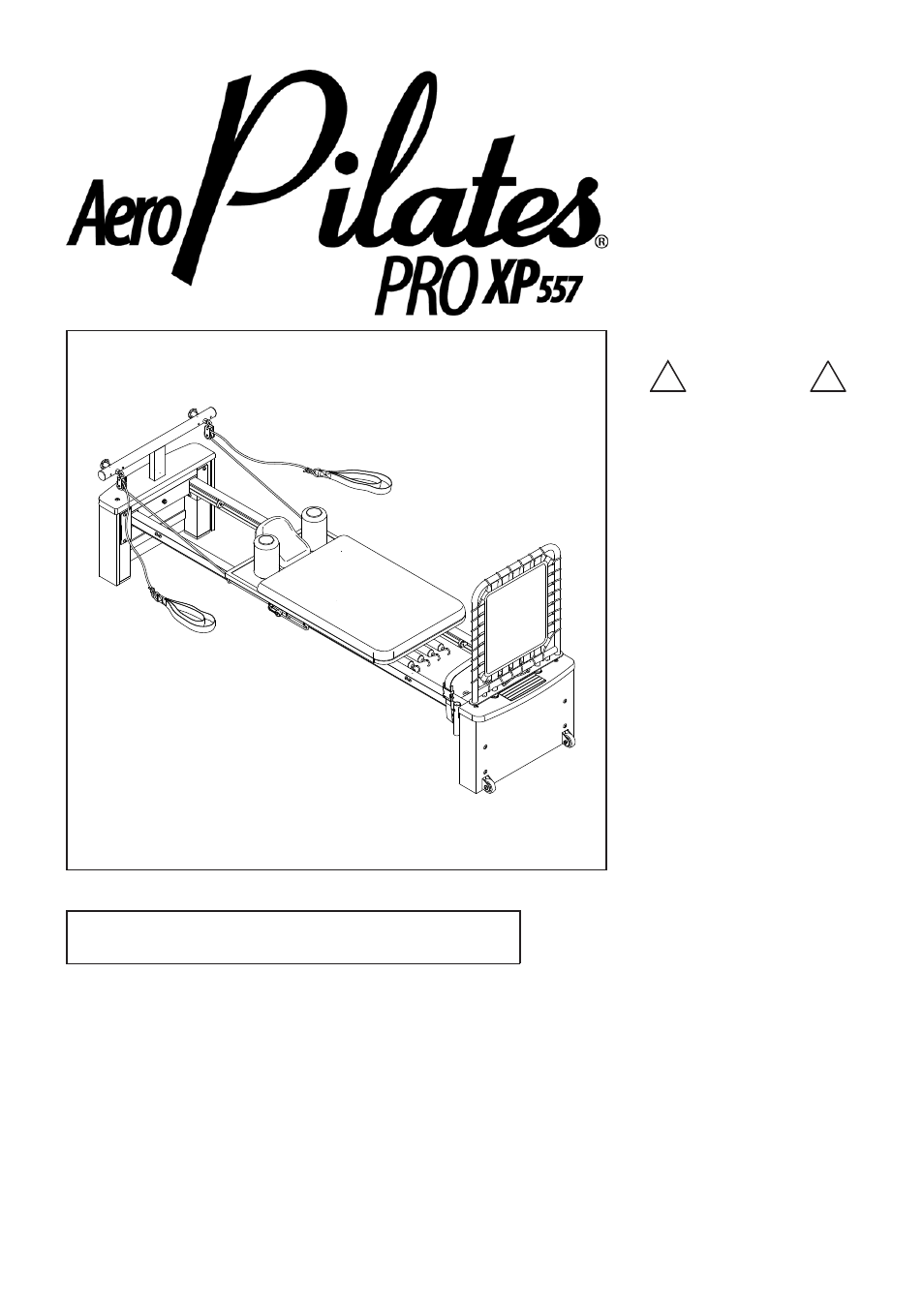 Activeforever Stamina AeroPilates Pro XP 557 Pilates Reformer Machine User Manual | 17 pages