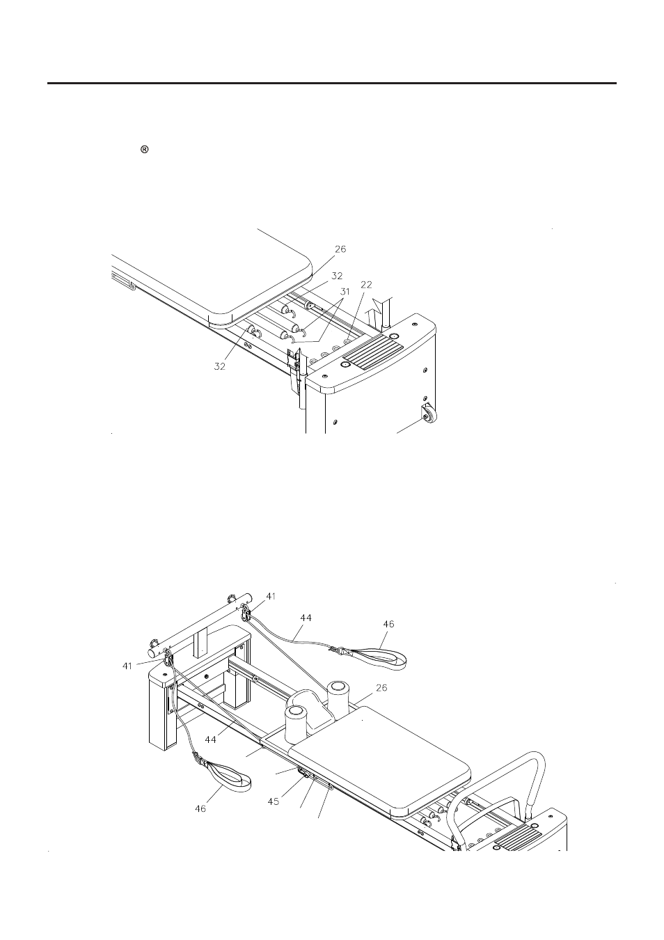 Rope length adjustment, Operational instruction load adjustment | Activeforever Stamina AeroPilates Pro XP 557 Pilates Reformer Machine User Manual | Page 10 / 17