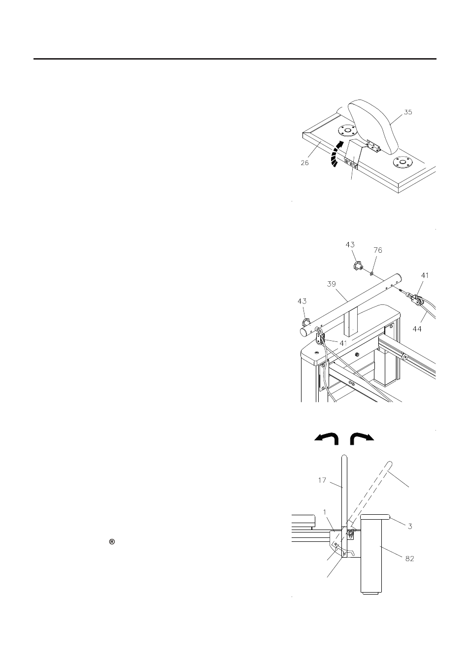 Headrest adjustment, Footbar adjustment, Pulley adjustment | Operational instruction | Activeforever Stamina AeroPilates Pro XP 557 Pilates Reformer Machine User Manual | Page 11 / 17