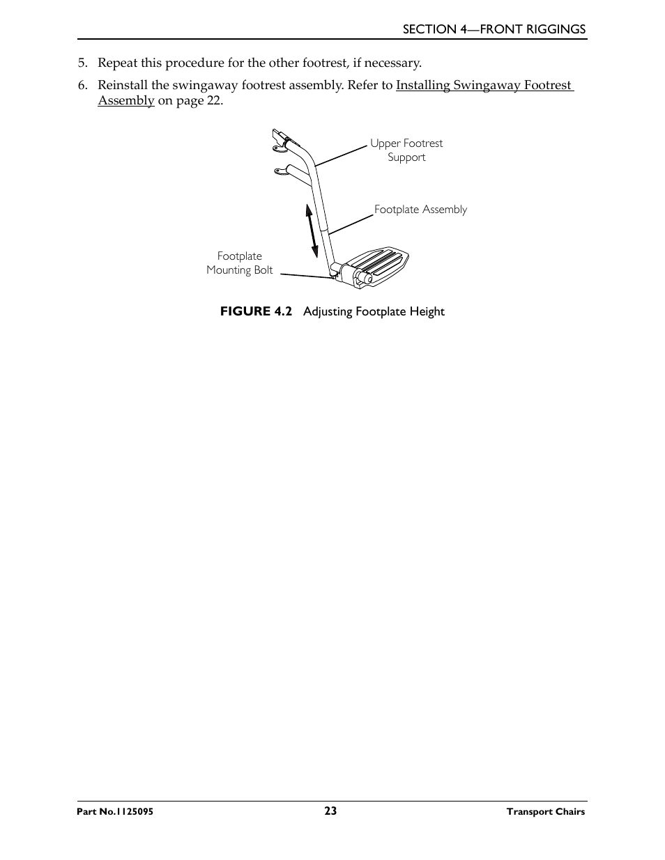 Activeforever Invacare Lightweight Aluminum Transport Chair User Manual | Page 23 / 36