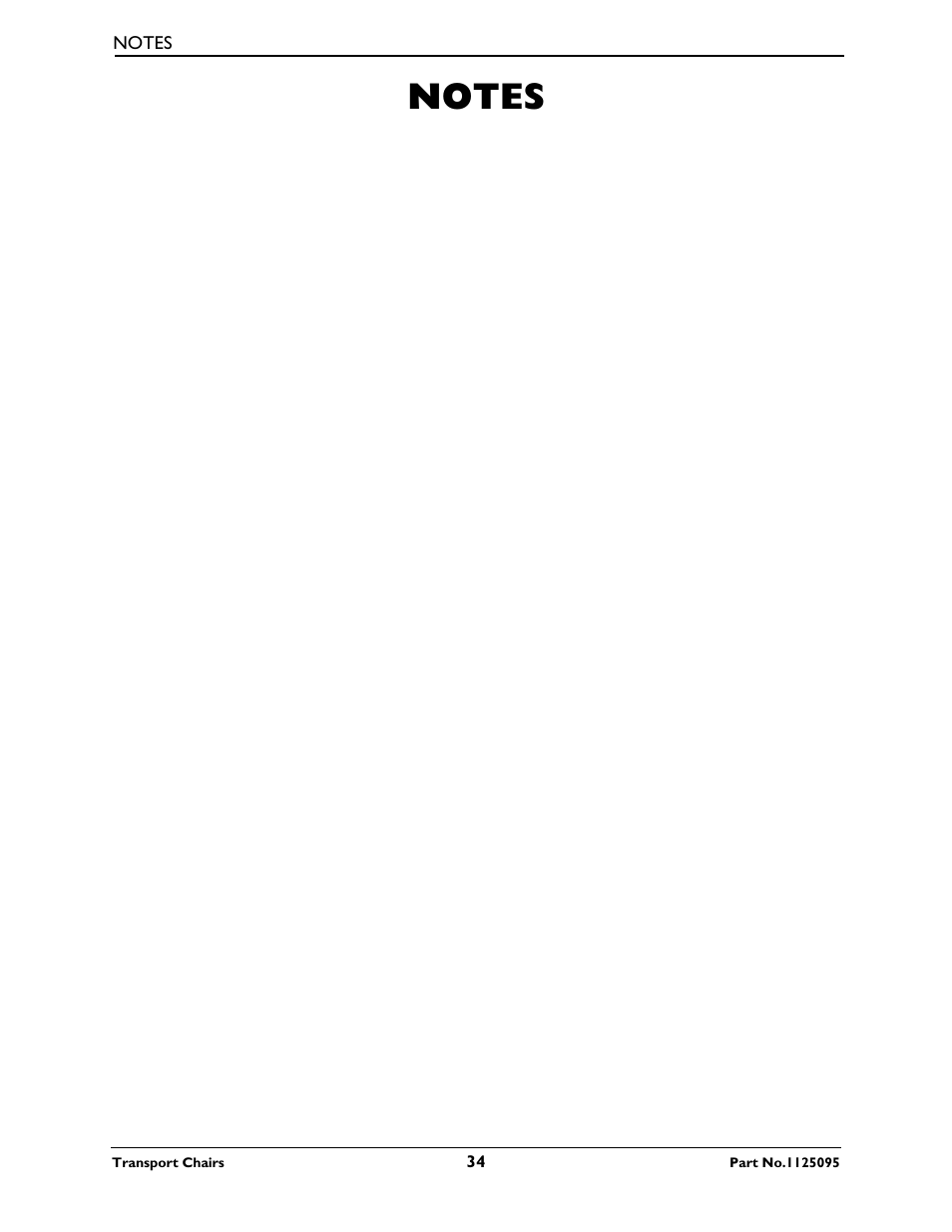 Activeforever Invacare Lightweight Aluminum Transport Chair User Manual | Page 34 / 36