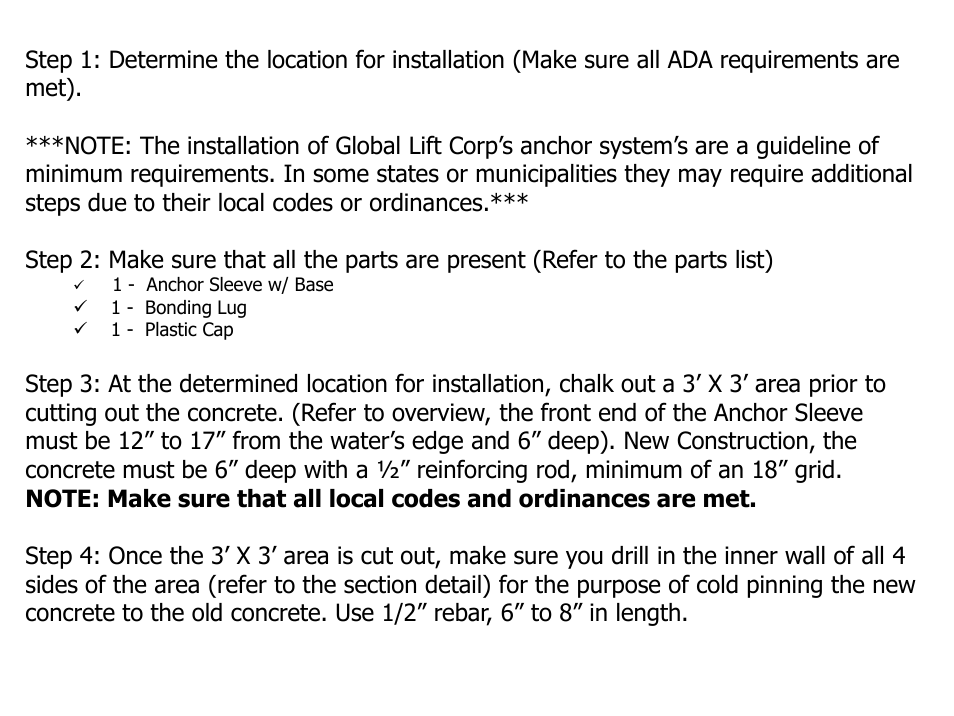 Activeforever Global Lift Rotational Series Reach R450R User Manual | Page 7 / 8