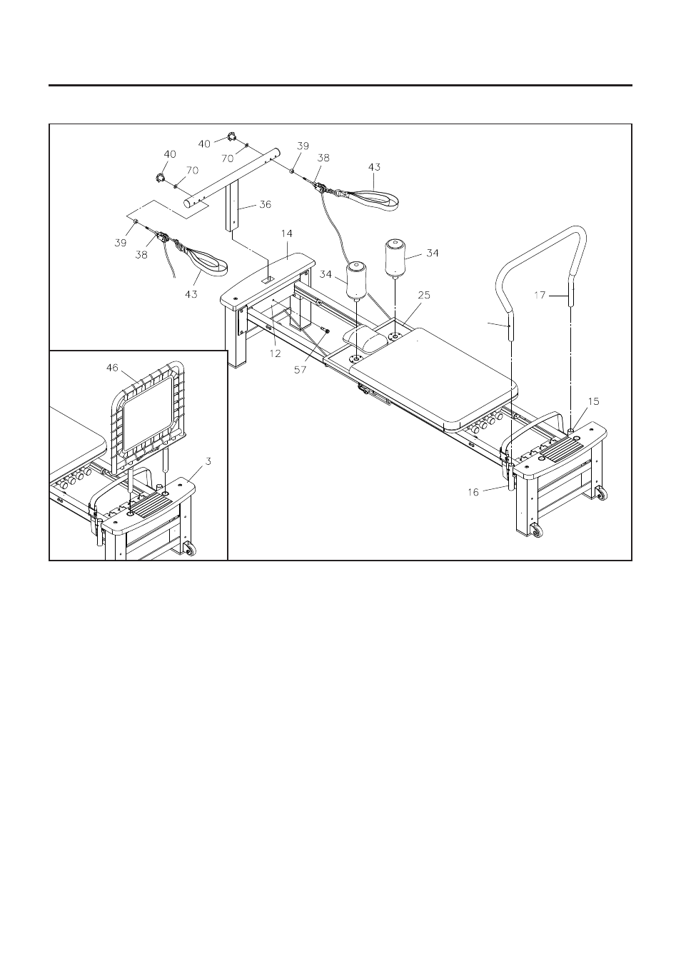 Assembly instructions | Activeforever Stamina Aero Pilates Pro XP 556 Pilates Reformer Machine User Manual | Page 8 / 16