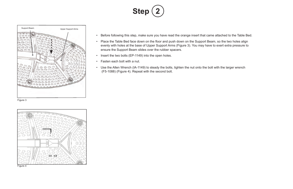 Step 2 | Activeforever Teeter Hang Ups EP-550 Inversion Table User Manual | Page 6 / 13