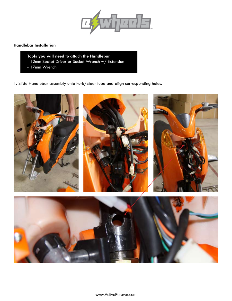 E wheels e wheels | Activeforever eWheels Commute Moped 600 Watt User Manual | Page 3 / 10