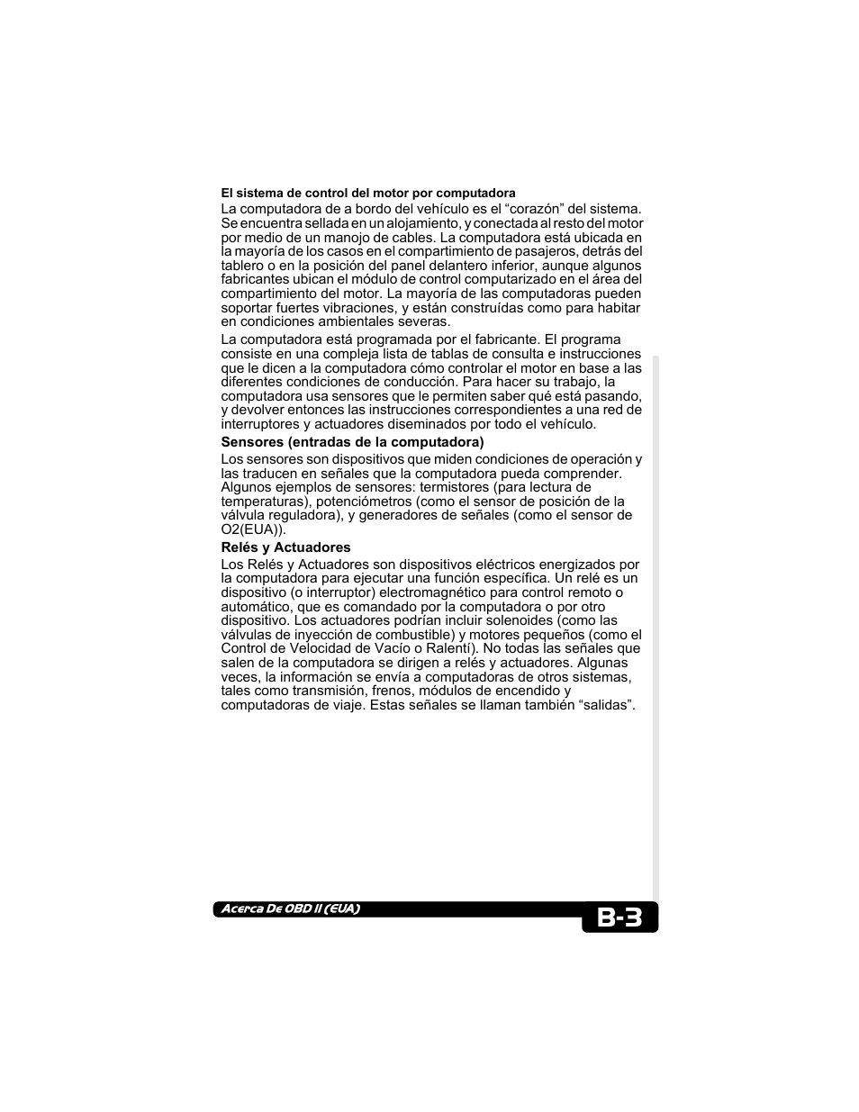Actron CP9135 OBD II AutoScanner User Manual | Page 113 / 120