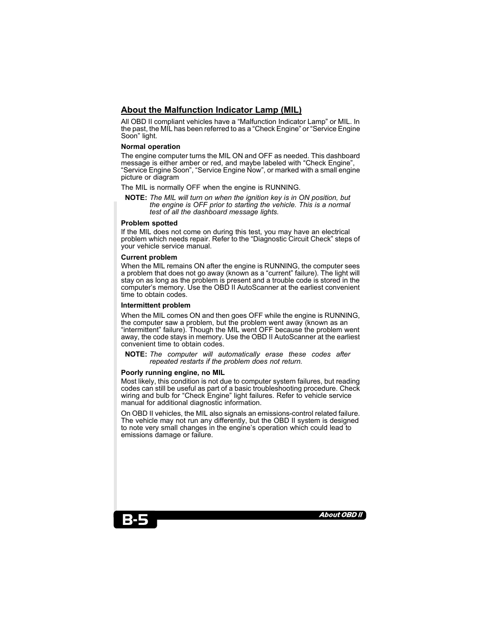 Actron CP9135 OBD II AutoScanner User Manual | Page 34 / 120