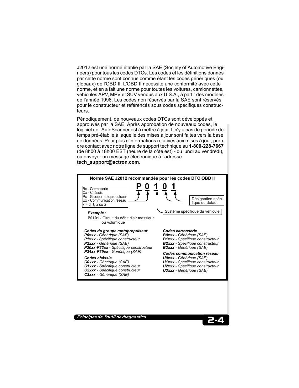 P 0 1 0 1 | Actron CP9135 OBD II AutoScanner User Manual | Page 47 / 120