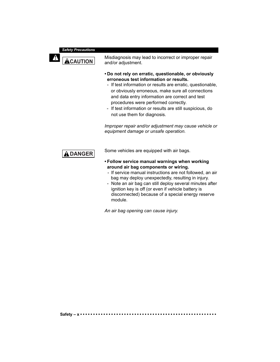 Actron Elite AutoScanner® CP9185 User Manual | Page 16 / 240