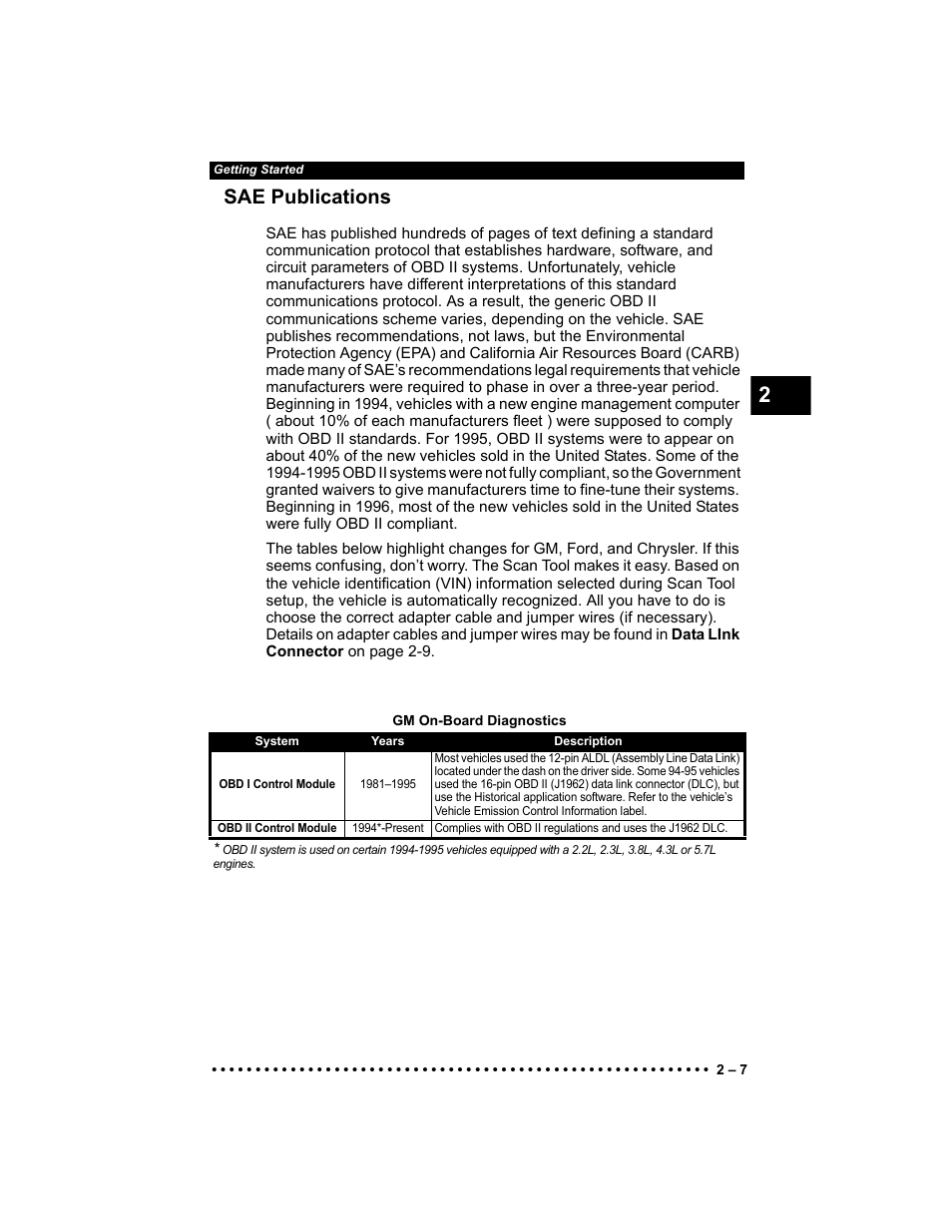 Sae publications | Actron Elite AutoScanner® CP9185 User Manual | Page 25 / 240