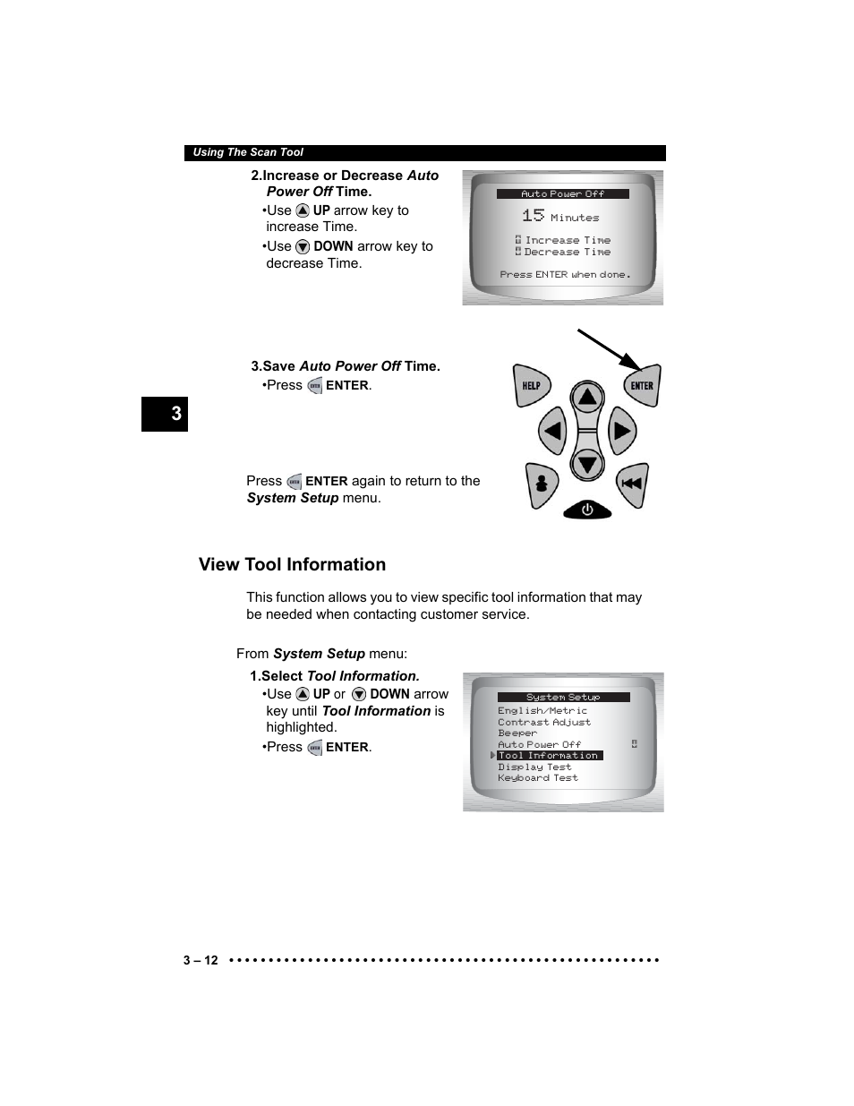 View tool information | Actron Elite AutoScanner® CP9185 User Manual | Page 46 / 240