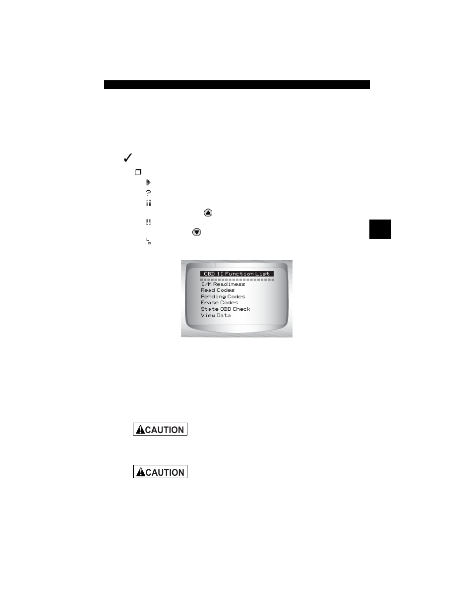 Display, Keypad | Actron CP9180 OBD II AutoScanner Plus User Manual | Page 29 / 104