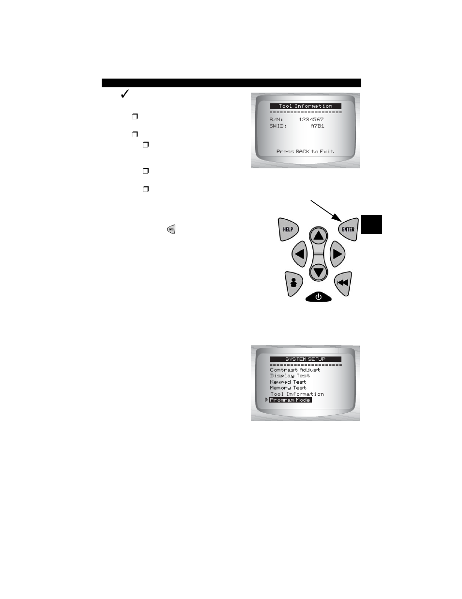 Program mode | Actron CP9180 OBD II AutoScanner Plus User Manual | Page 37 / 104