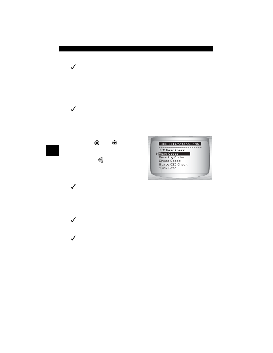 Read codes | Actron CP9180 OBD II AutoScanner Plus User Manual | Page 52 / 104