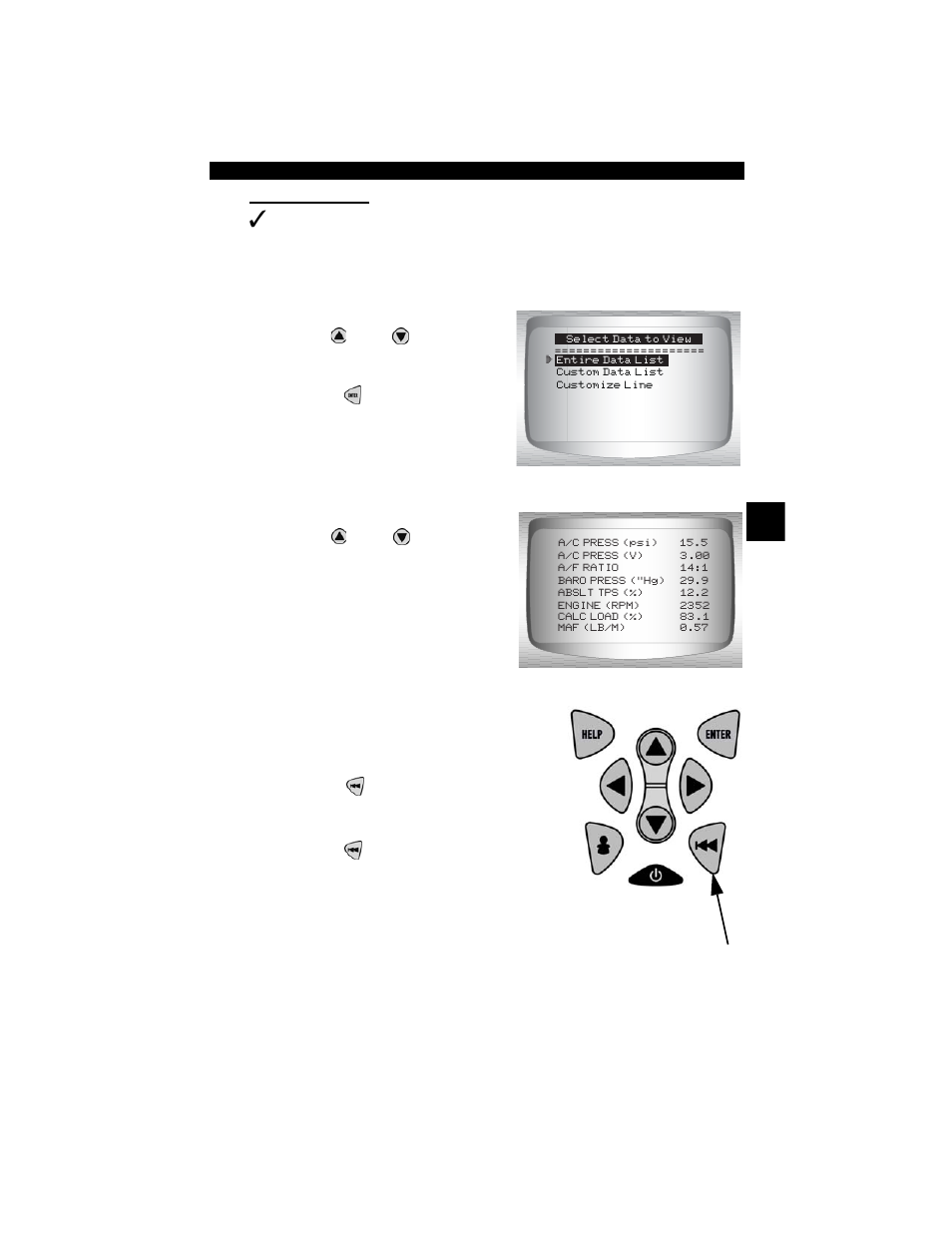 Actron CP9180 OBD II AutoScanner Plus User Manual | Page 61 / 104