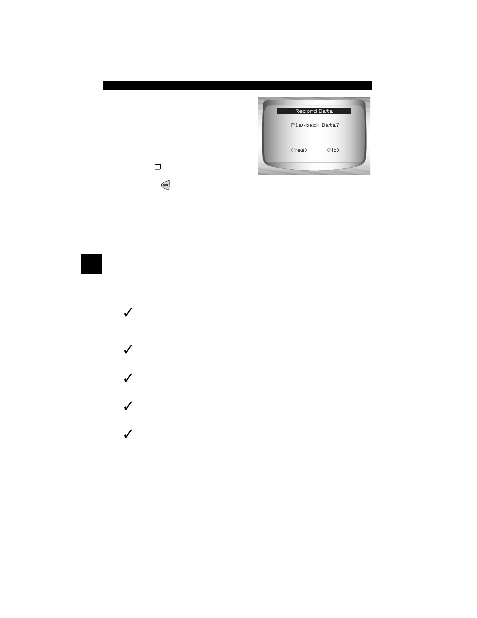 Vehicle info | Actron CP9180 OBD II AutoScanner Plus User Manual | Page 78 / 104