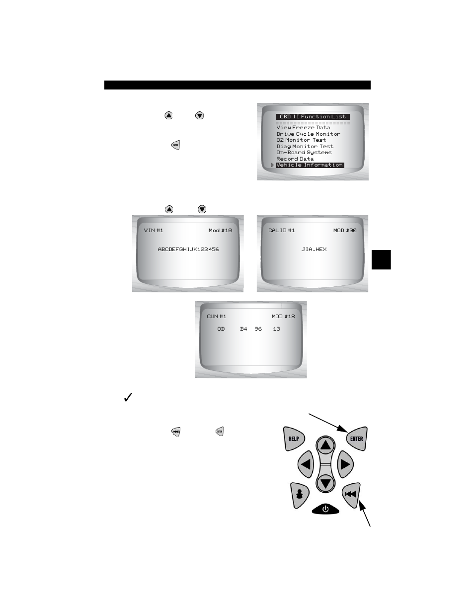 Actron CP9180 OBD II AutoScanner Plus User Manual | Page 79 / 104