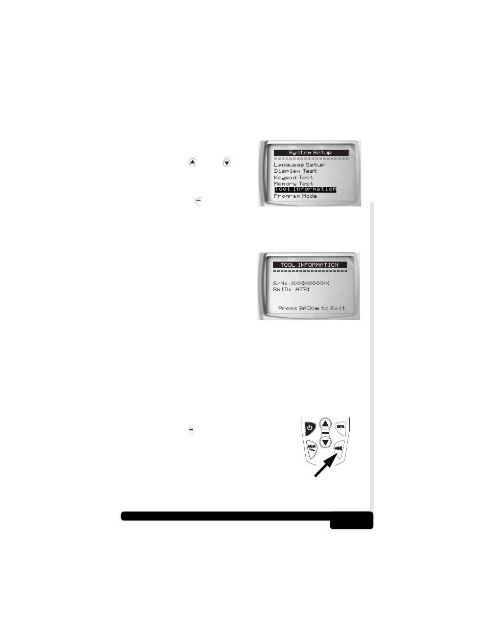 Tool information, Tool information -7 | Actron CP9175 OBD II AutoScanner User Manual | Page 45 / 66