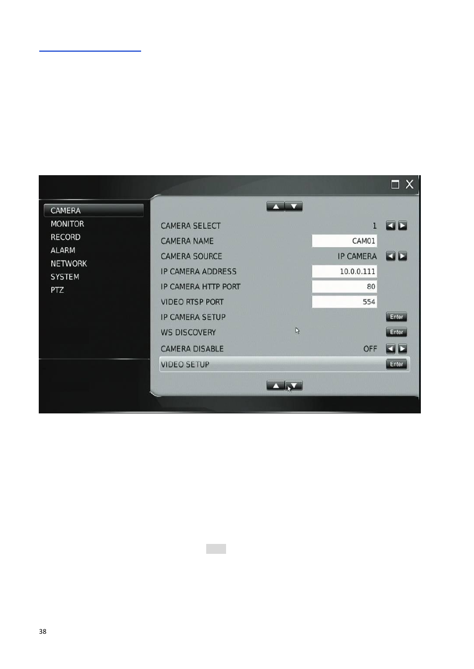 Menu configuration | Acumen AiP-Q4U User Manual | Page 39 / 74