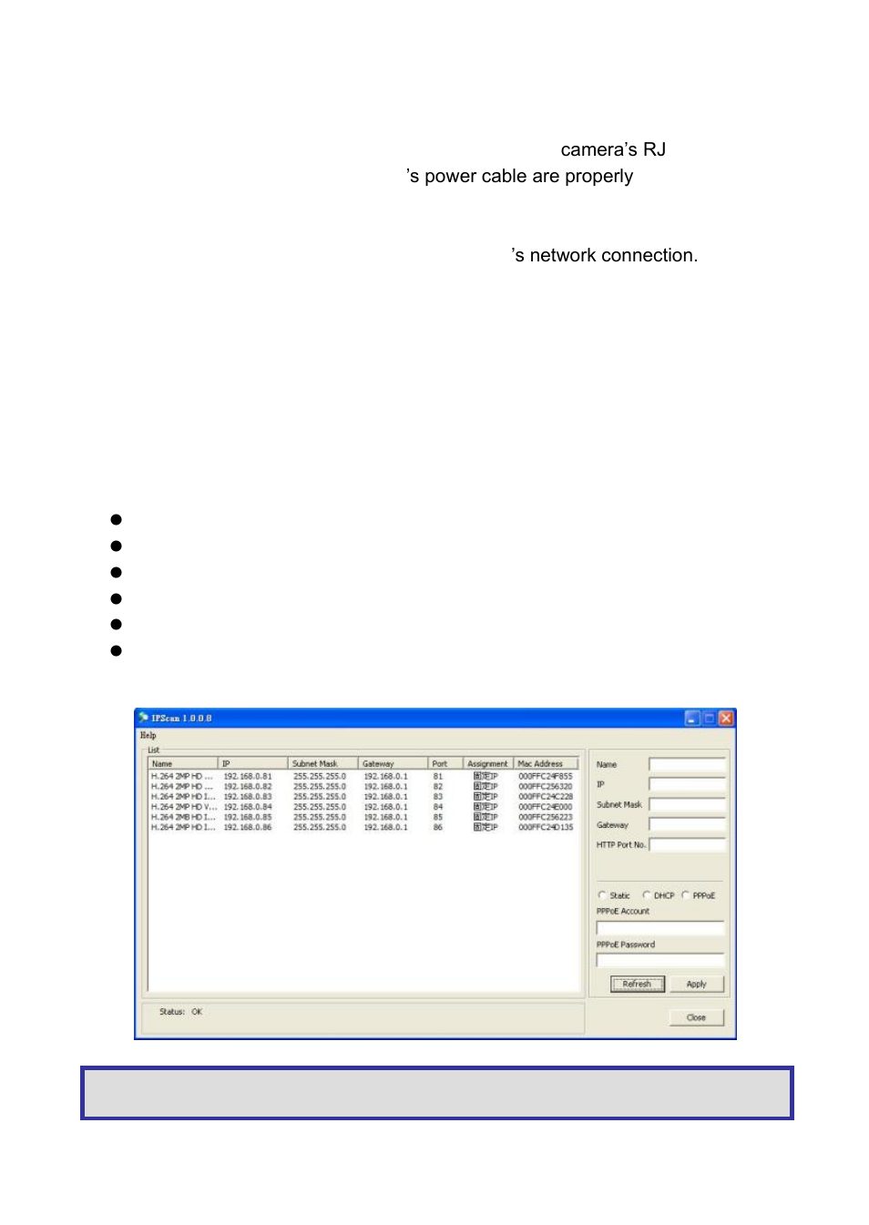 Chapter 2 before accessing aip camera | Acumen AiP-P53N(45Y2B) User Manual | Page 8 / 38