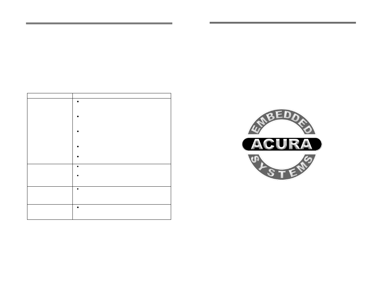 Acura Embedded AcuBrite 12″ User Manual | Page 8 / 8