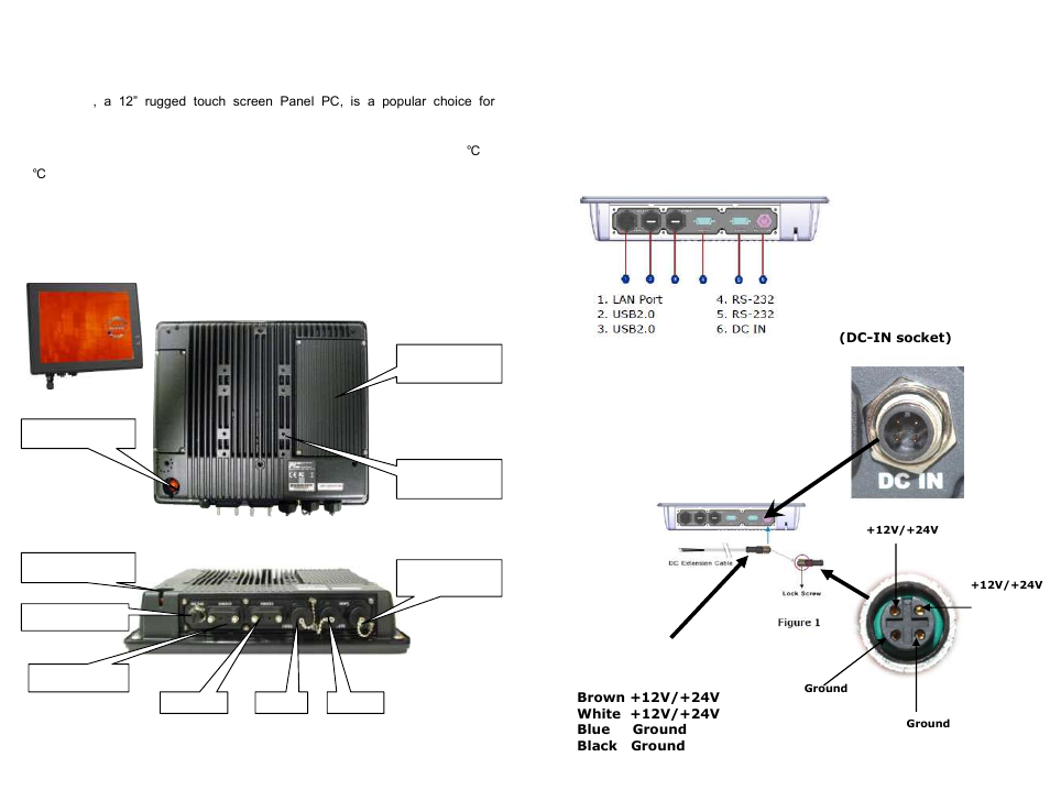 Acura Embedded AcuPanel 12 User Manual | Page 2 / 6