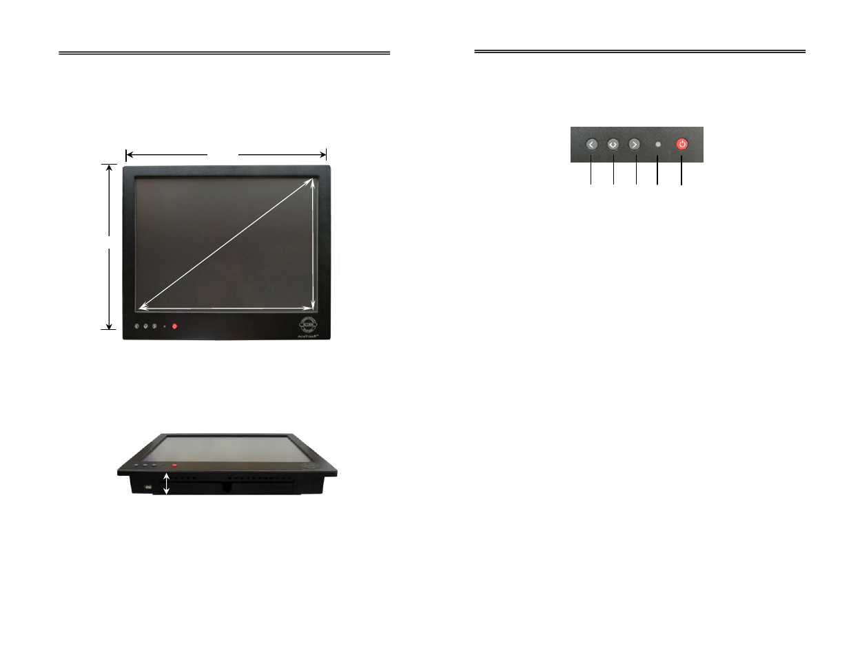 Acura Embedded AcuTouch 15″ User Manual | Page 5 / 8