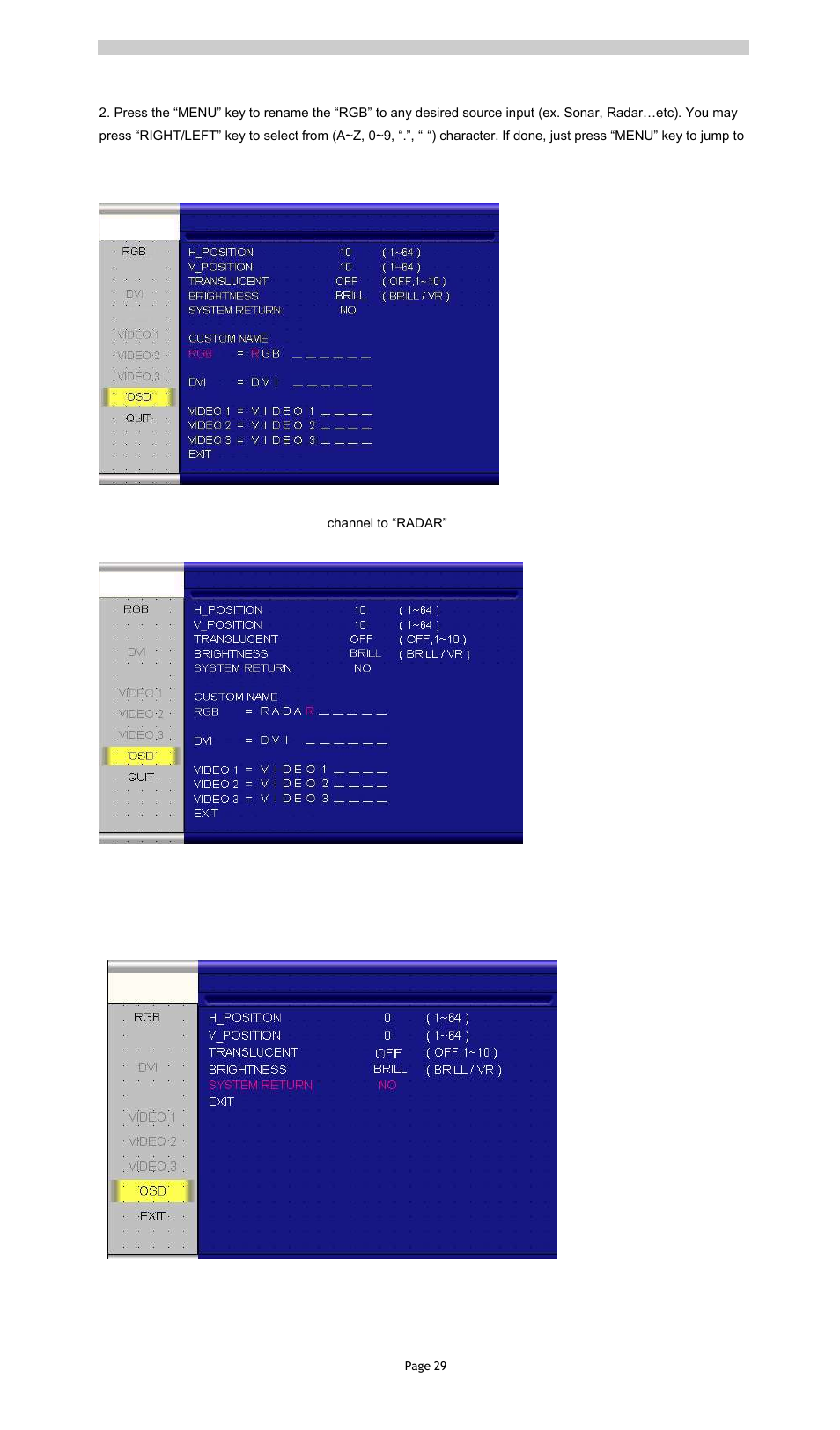 Acura Embedded AcuBrite 12″-Nav User Manual | Page 30 / 36