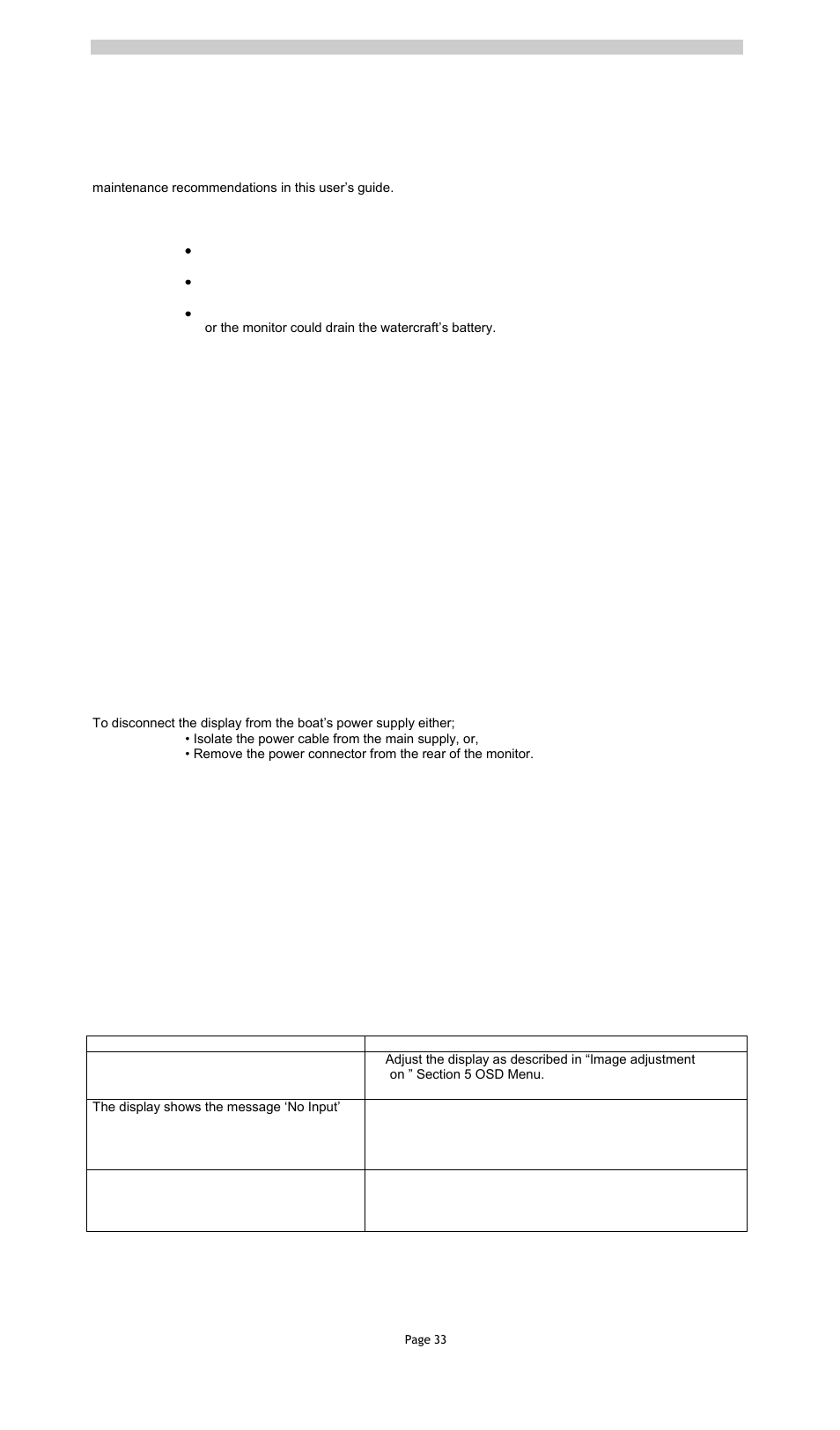 0 maintenaince and troubleshooting | Acura Embedded AcuBrite 12″-Nav User Manual | Page 34 / 36