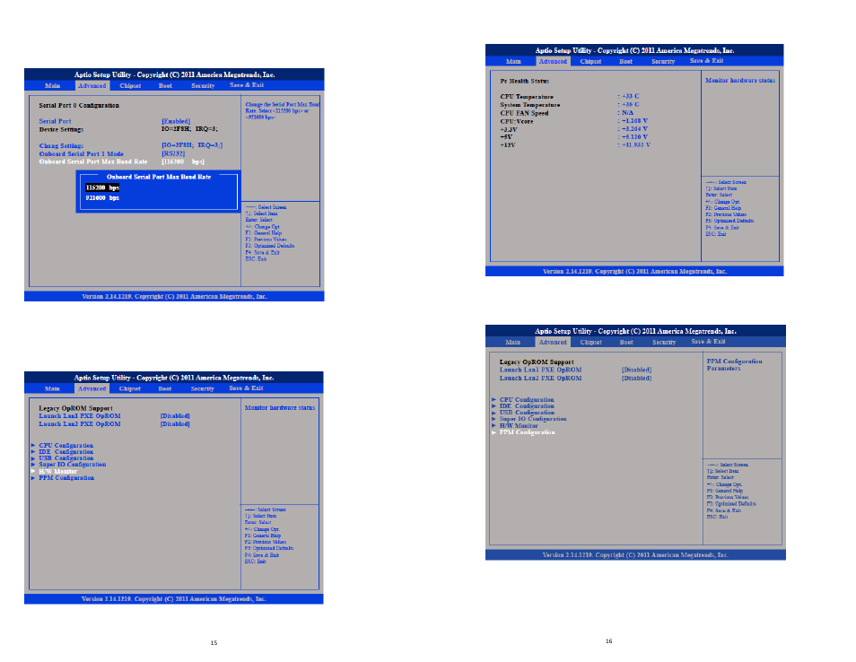 Chipset | Acura Embedded PowerBrick ATOM User Manual | Page 9 / 13