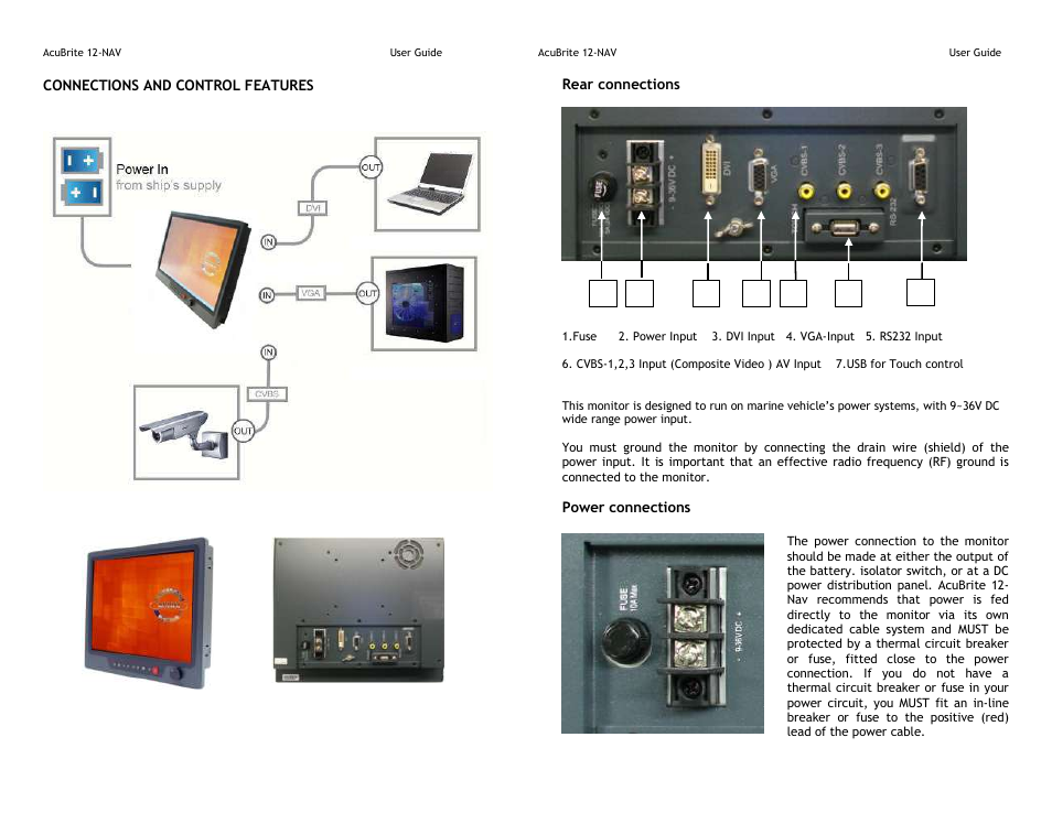 Acura Embedded AcuBrite 12″-Nav User Manual | Page 2 / 6