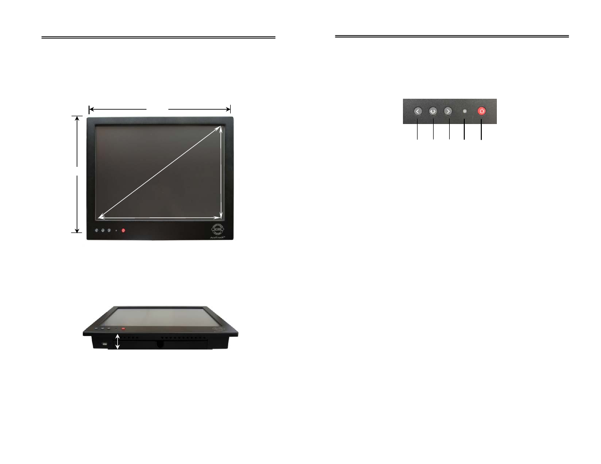 Acura Embedded AcuBrite 15″ PNL User Manual | Page 5 / 8