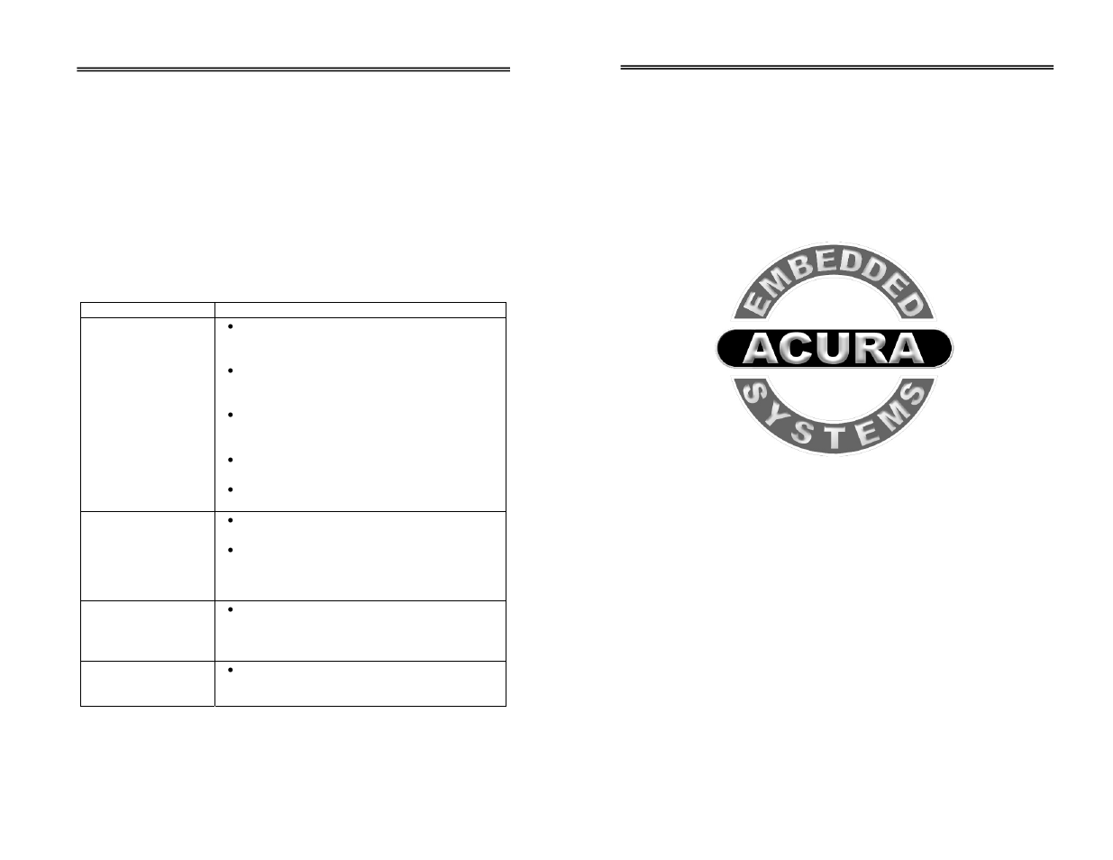 Acura Embedded AcuBrite 15″ PNL User Manual | Page 8 / 8