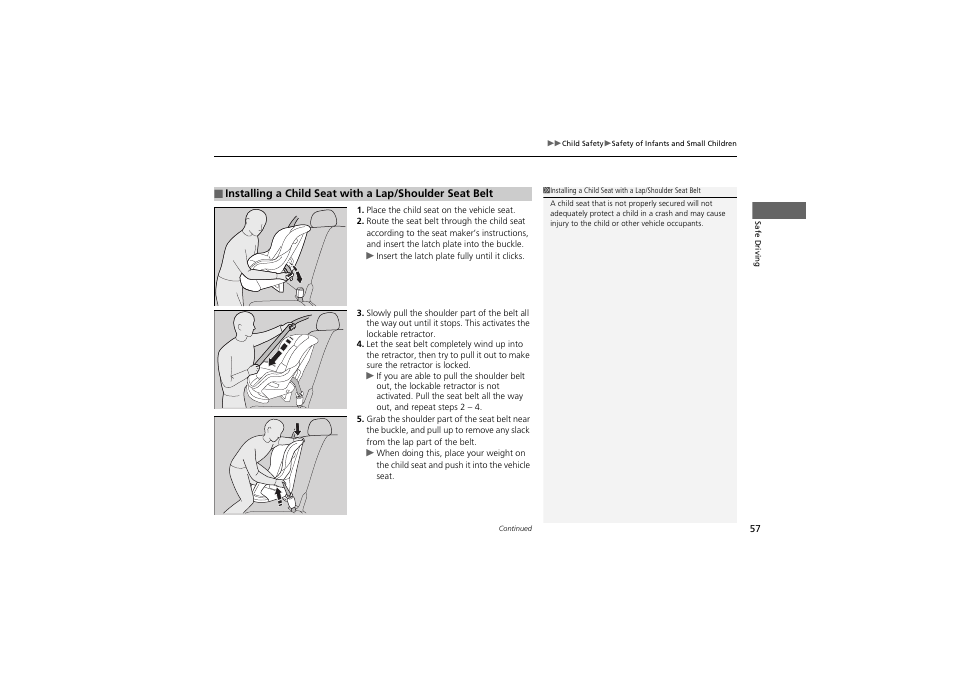Acura 2013 ZDX User Manual | Page 59 / 324