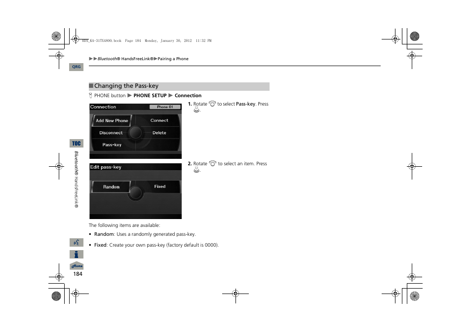 Acura 2013 RDX Navigation User Manual | Page 185 / 260