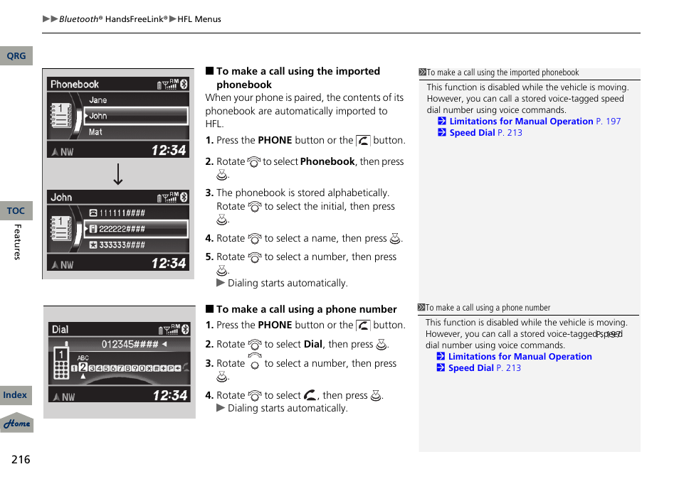 Acura 2013 RDX User Manual | Page 217 / 363