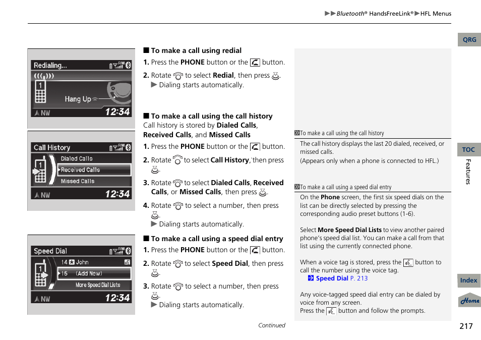 Acura 2013 RDX User Manual | Page 218 / 363