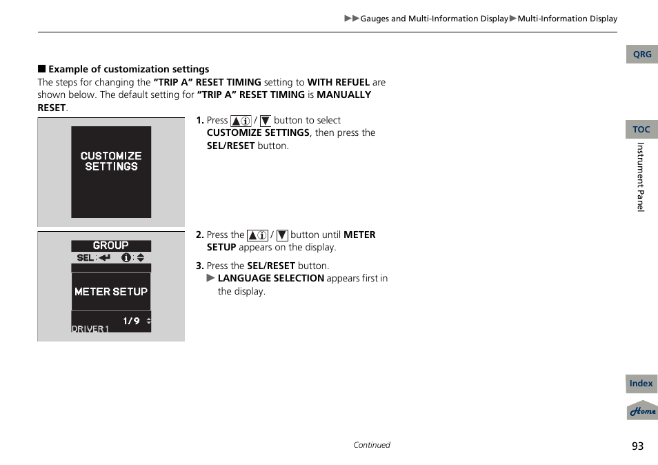Acura 2013 RDX User Manual | Page 94 / 363