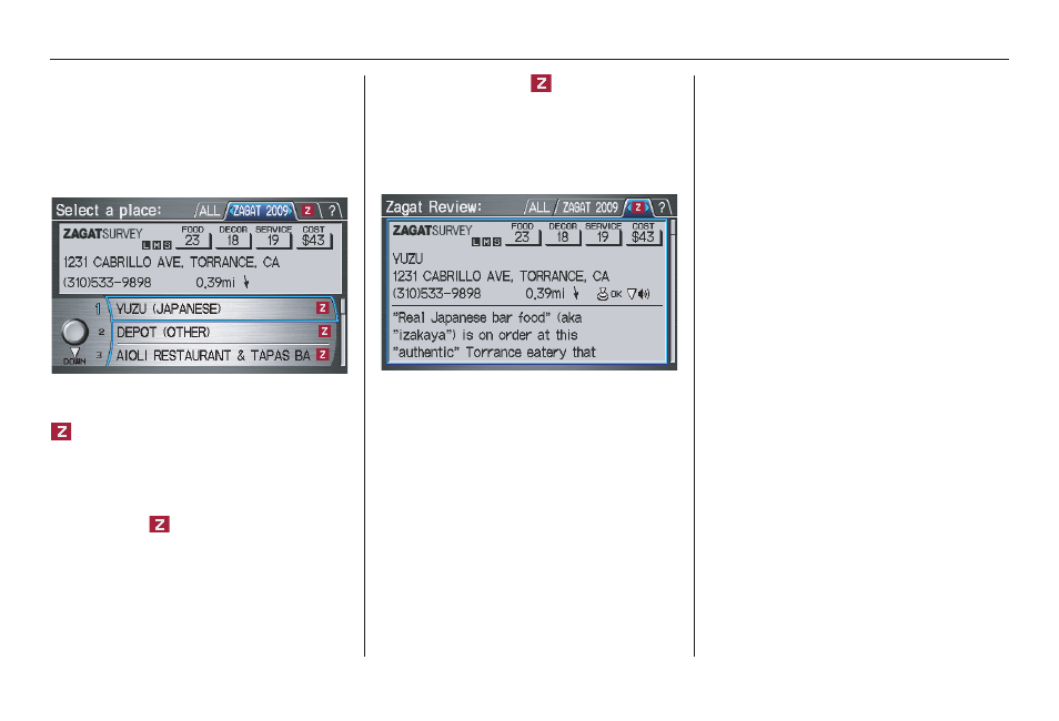 Entering a destination, 2010 rl | Acura 2010 RL Navigation User Manual | Page 37 / 176